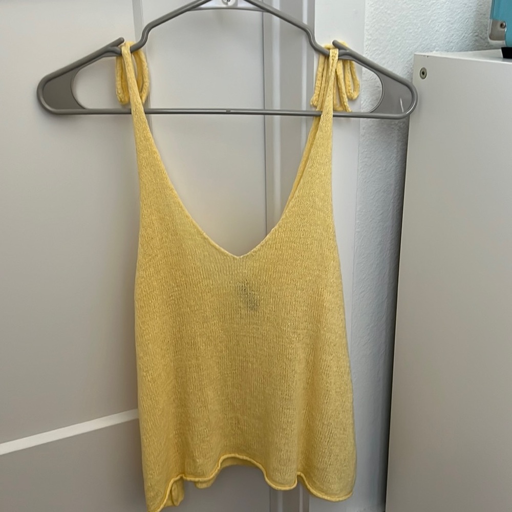 Yellow Tank Top